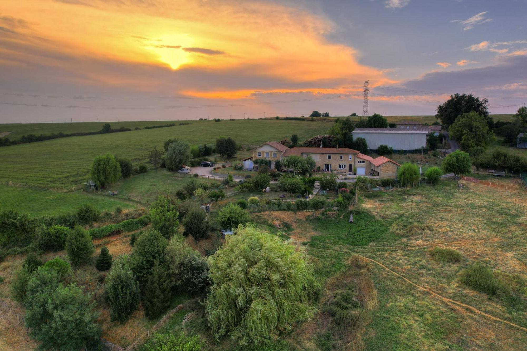 Les Figuets Villa Chateauneuf-de-Galaure Bagian luar foto